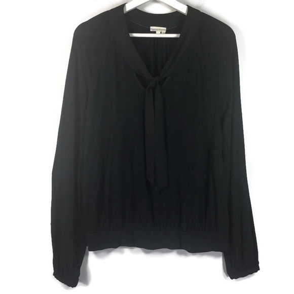 Bundle relist Anthropologie Meadow Rue front tie knit top - Picture 3 of 10